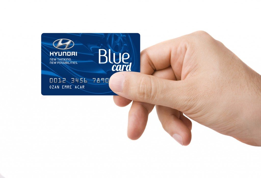 Hyundai Blue Card2