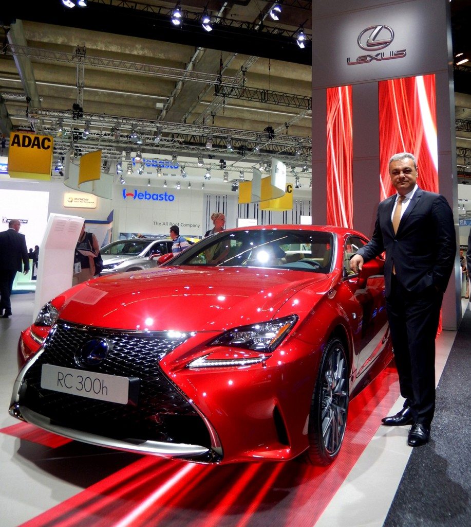 Toyota Turkiye Paz. ve Satis A.S. CEO'su Ali Haydar Bozkurt, Lexus RC 300h