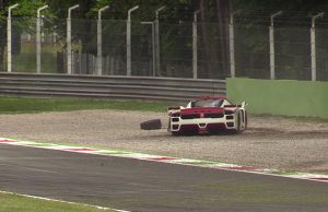 Ferrari FXX Evo kaza