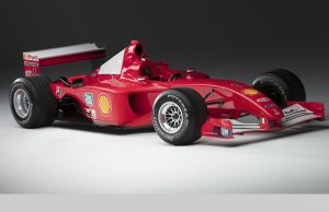 Schumacher’in kullandığı Ferrari F2001
