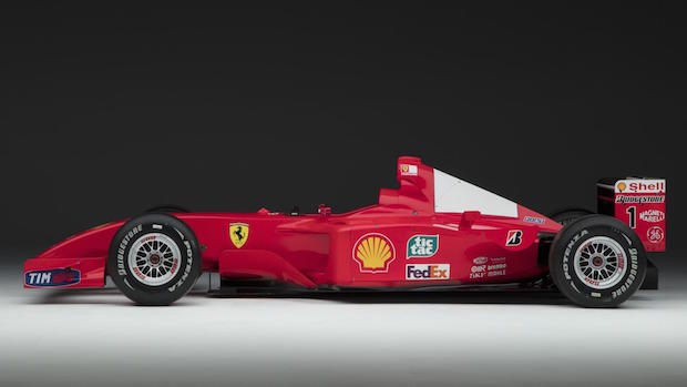Schumacher’in kullandığı Ferrari F2001